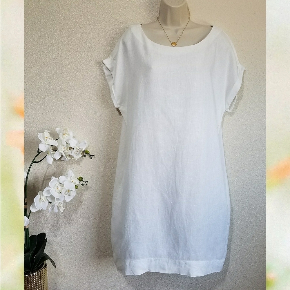 HORSES Atelier Linen Sack Dress - Picture 3 of 10
